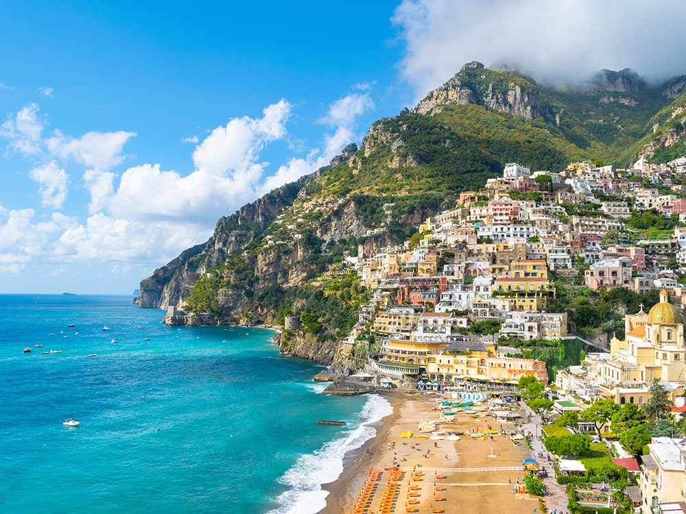 Spiaggia Grande, Positano, Italy