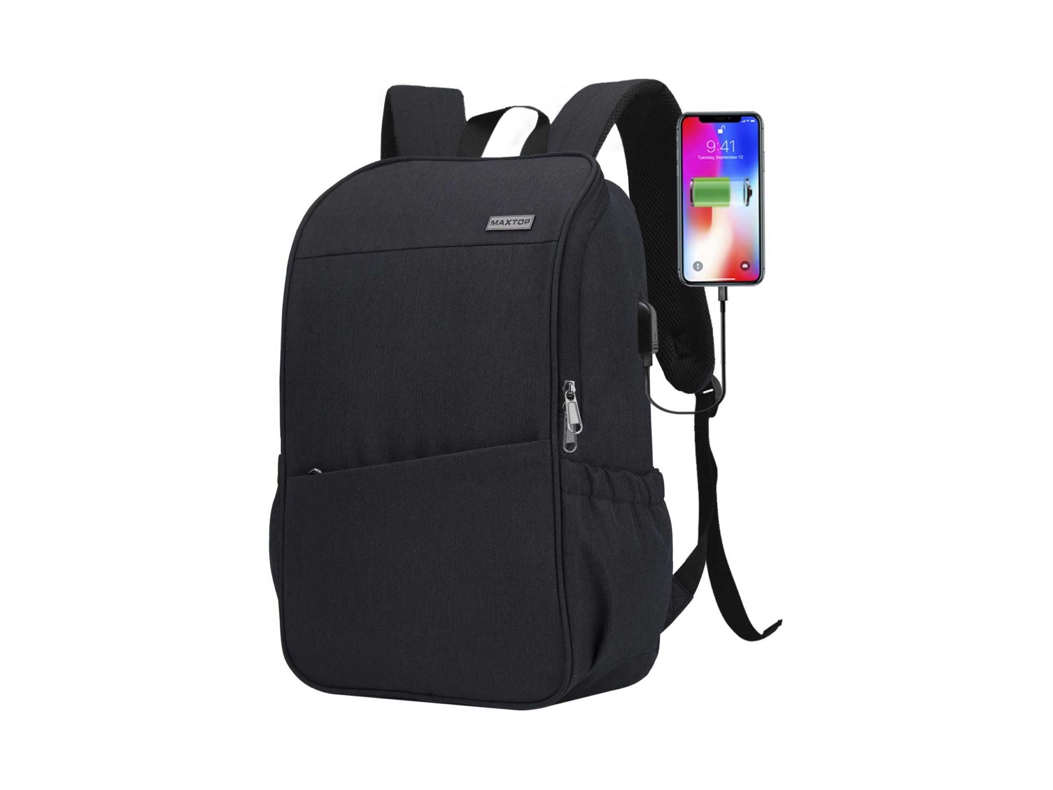 Maxtop Laptop Backpack with USB Charging Port