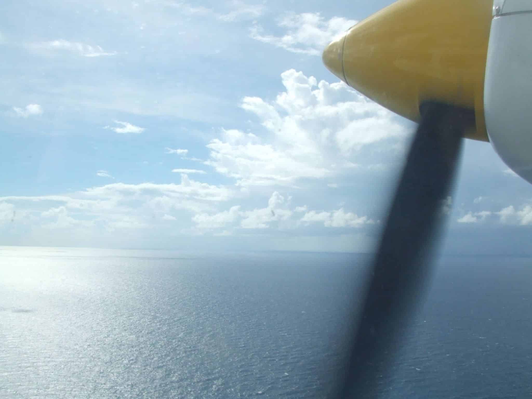 Approaching St. Barts