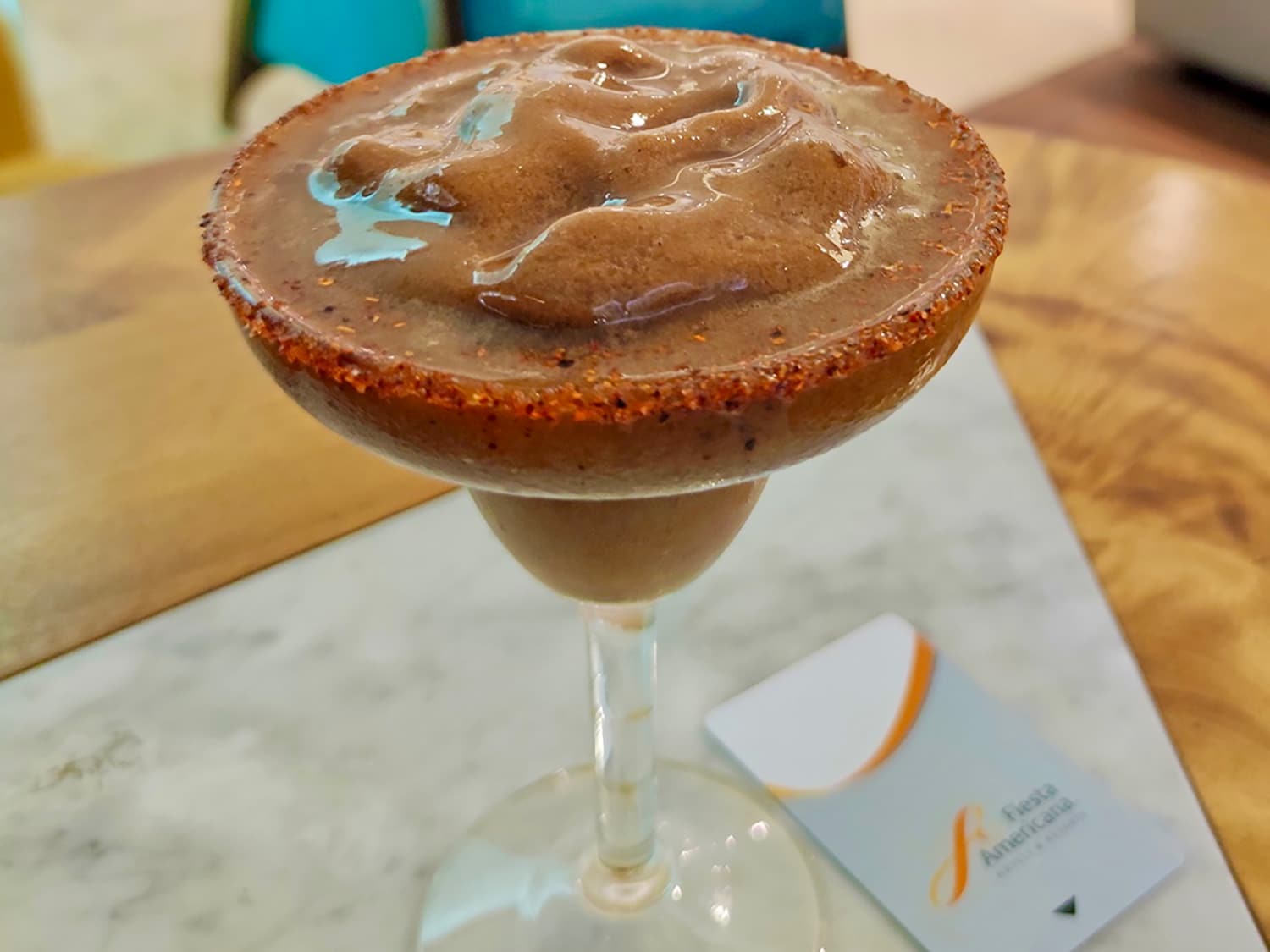 A margarita made with tamarind.