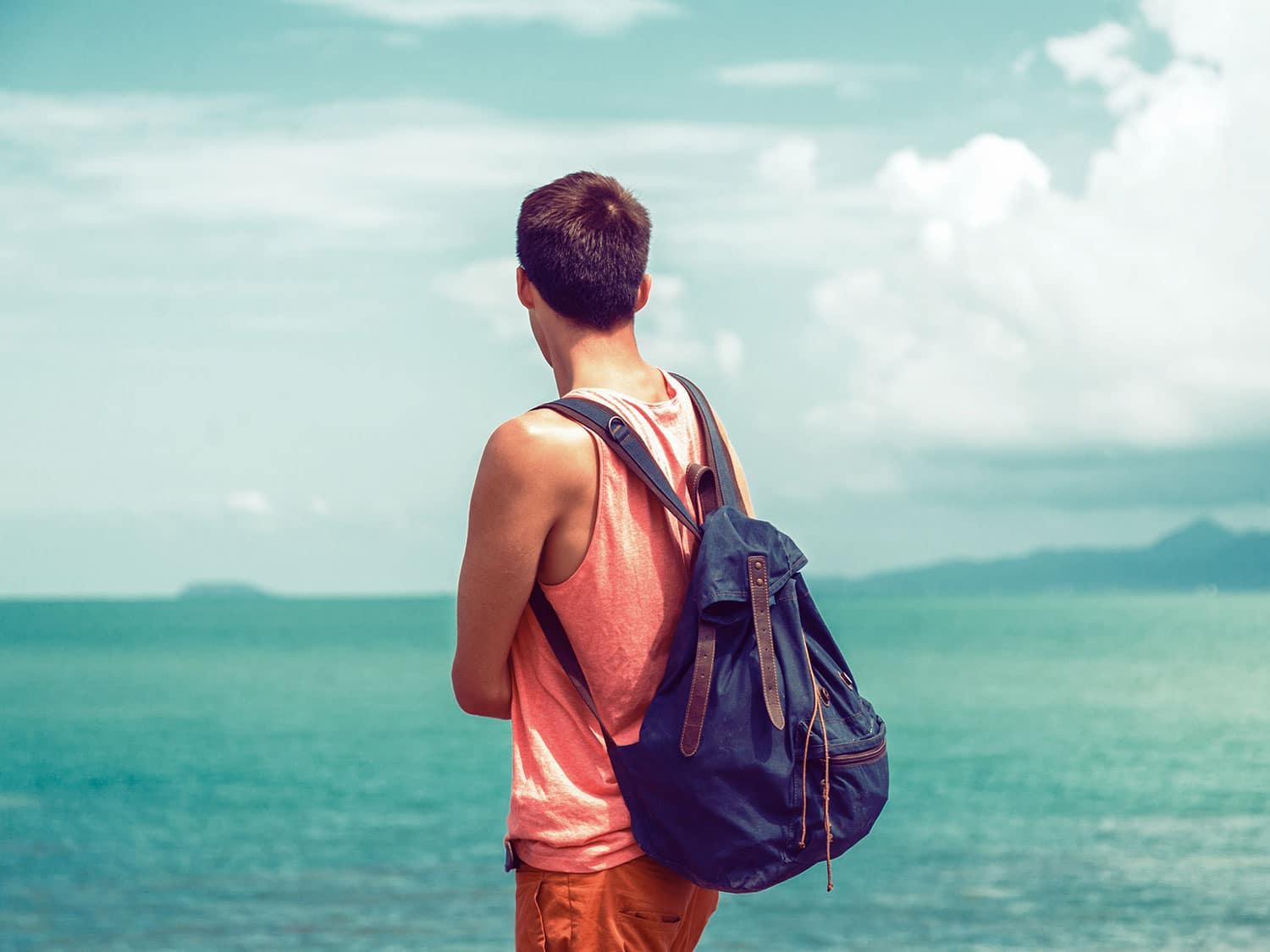 beach backpack