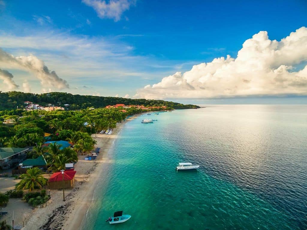 Best places to travel in September: Roatan, Honduras