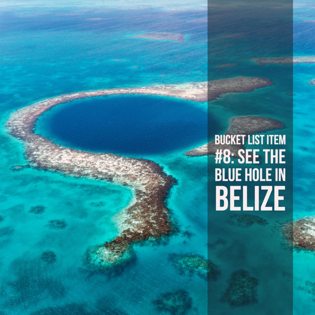 Bucket List Ideas: Belize Blue Hole