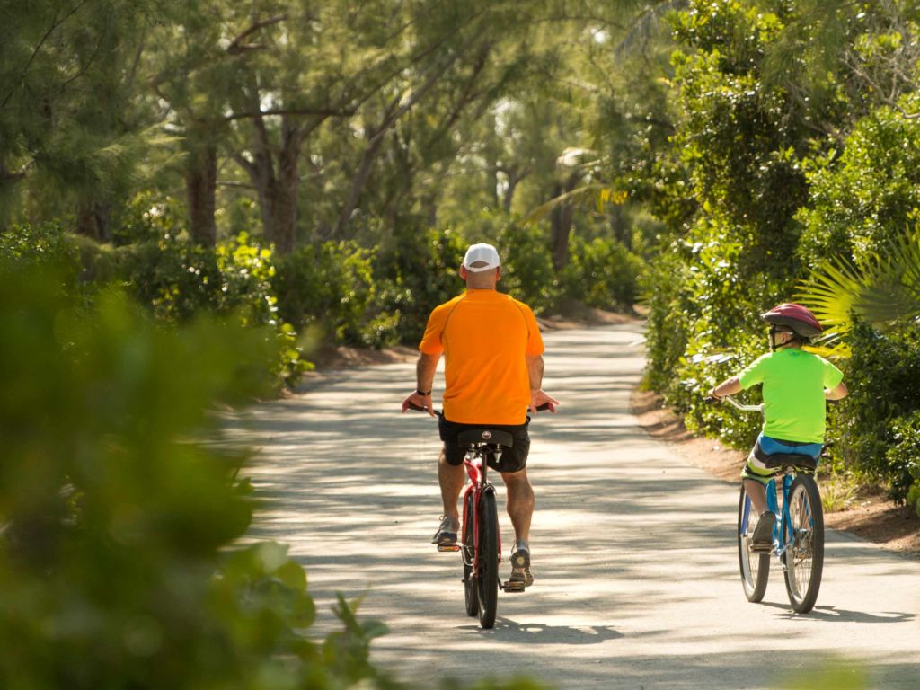 Castaway Cay biking