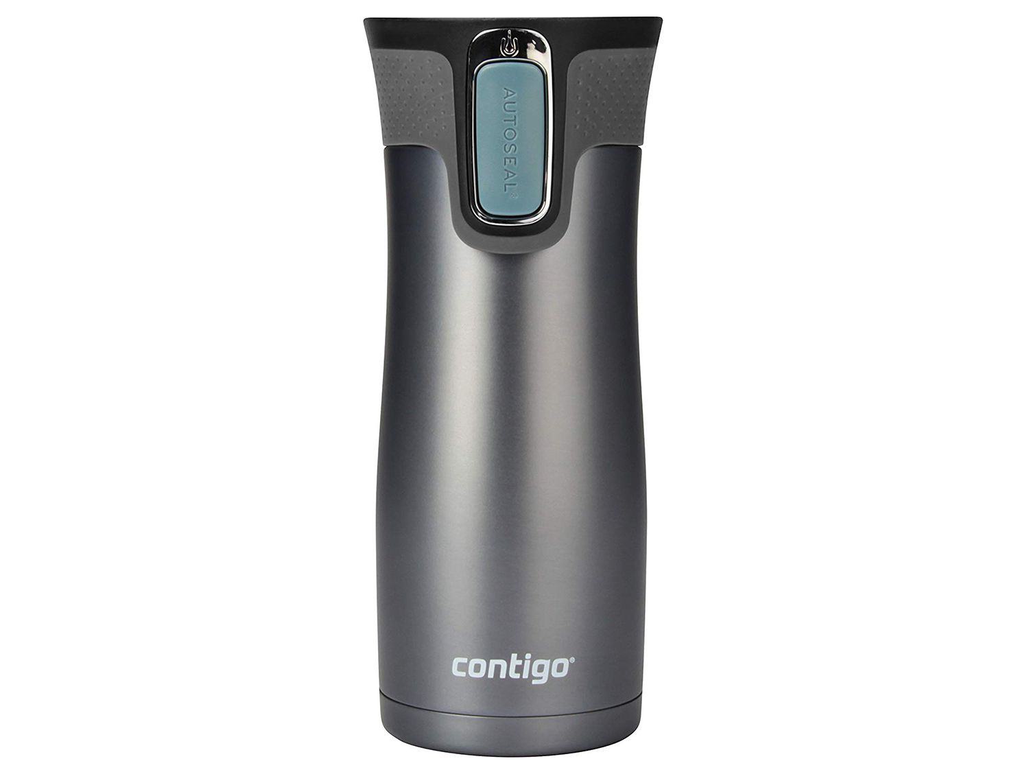 Contigo Autoseal West Loop Vaccuum-Insulated Stainless Steel Travel Mug, 16 Oz, Stormy Weather