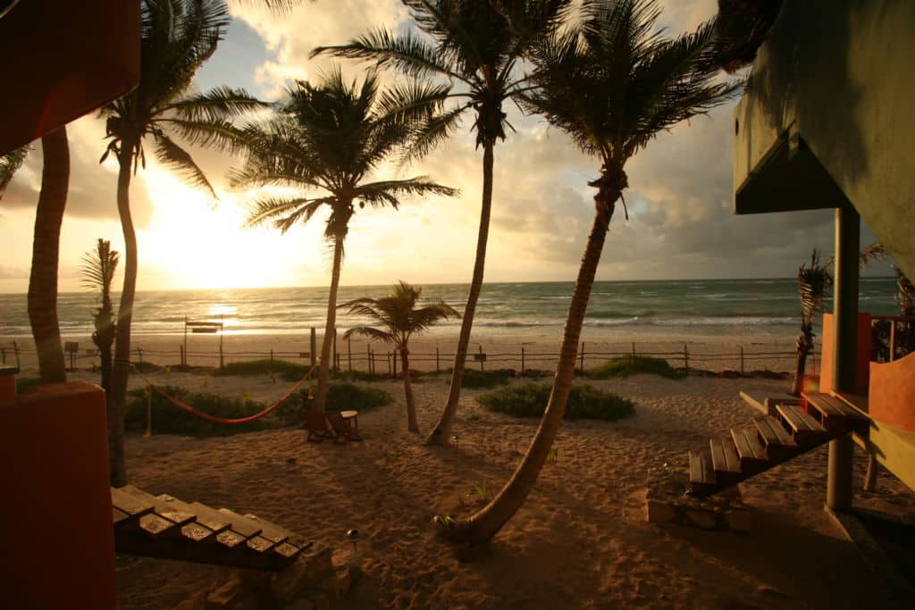 Beautiful Cozumel sunset