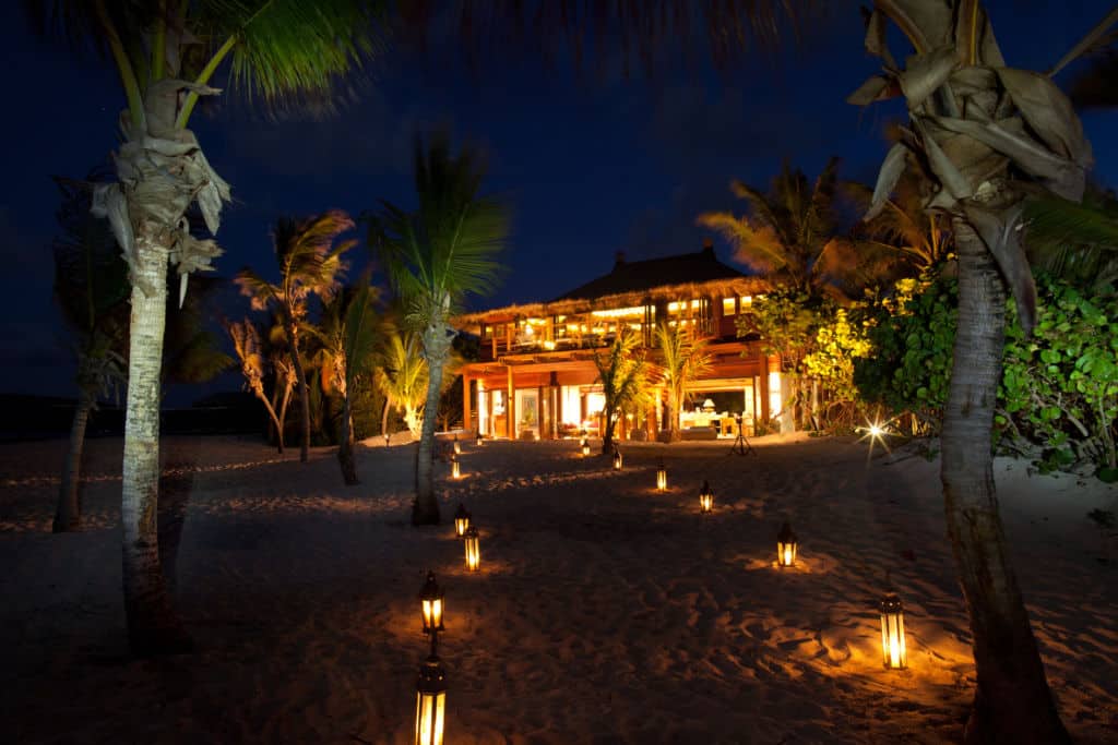 Richard Branson's Private Island: Necker Island Beach House Terrace