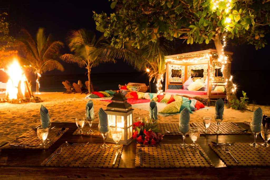 Richard Branson's Private Island: Necker Island Beachside