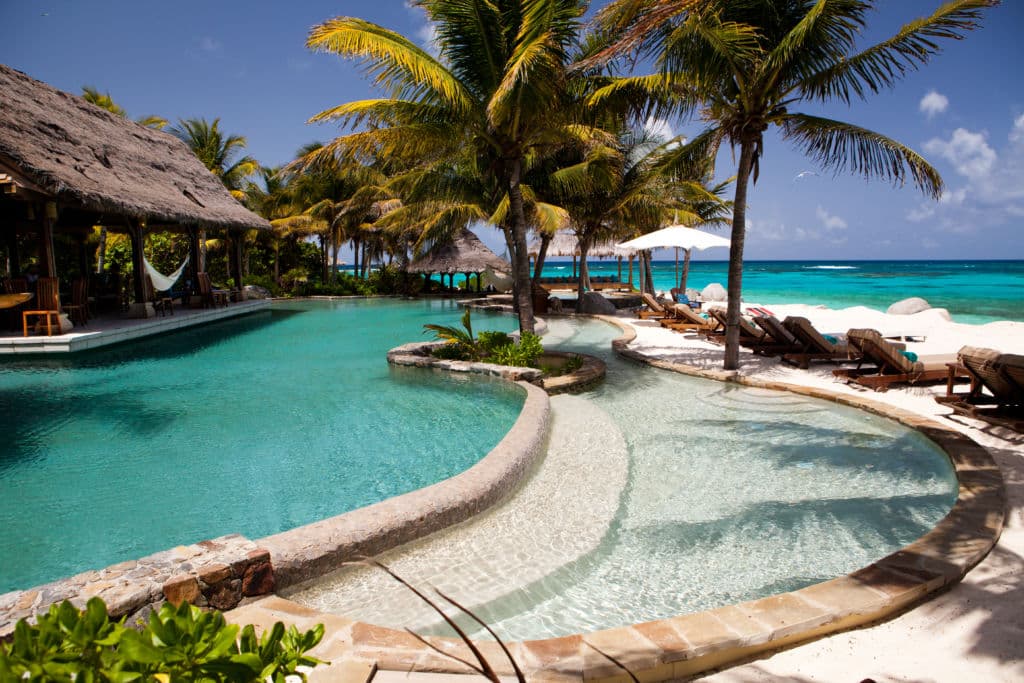 Richard Branson's Private Island: Necker Island Pool