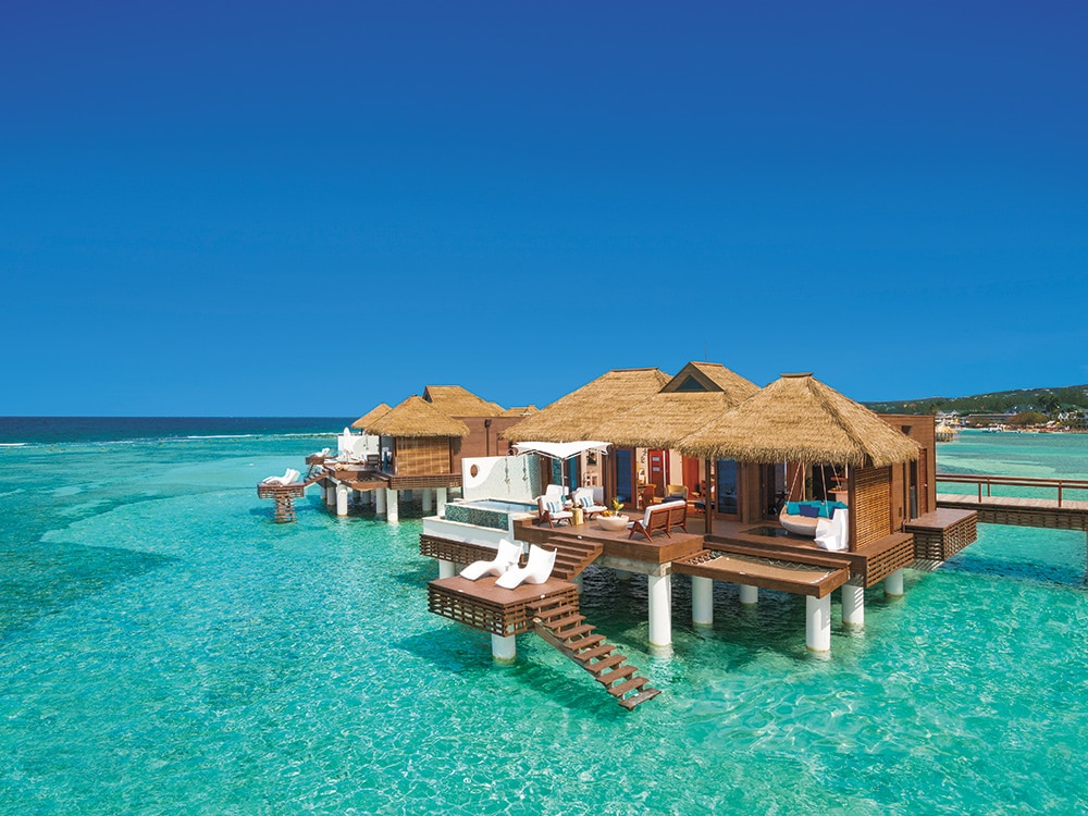Overwater Bungalows in the Caribbean | Islands