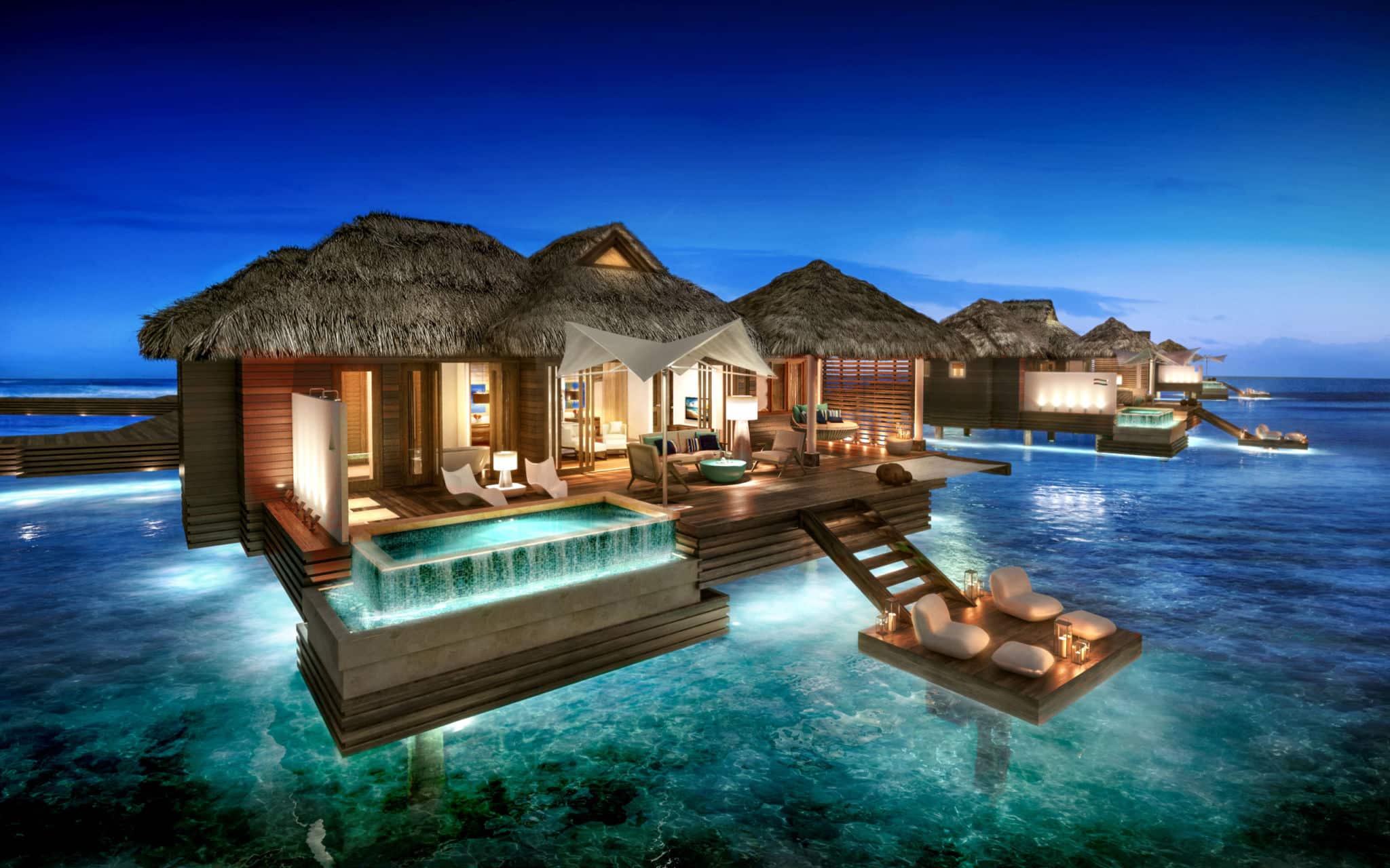 The Caribbean's First All-Inclusive Overwater Bungalows are Here ...