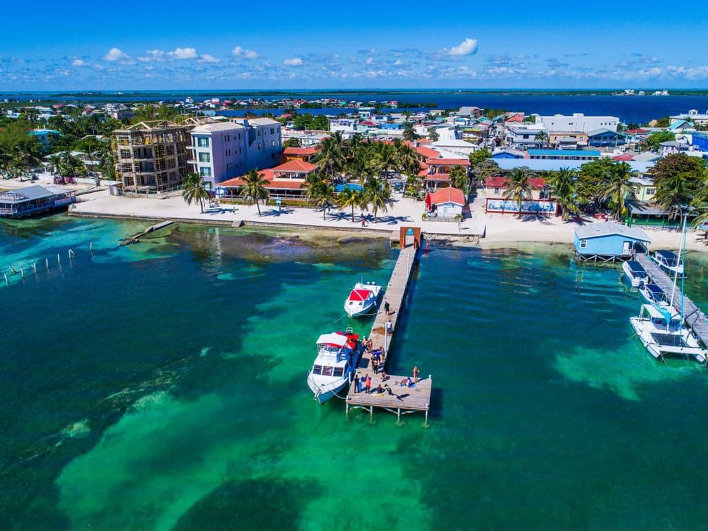 SunBreeze Hotel overhead