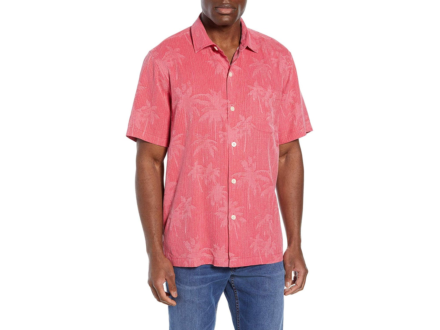 Tommy Bahama Digital Palms Silk Camp Shirt