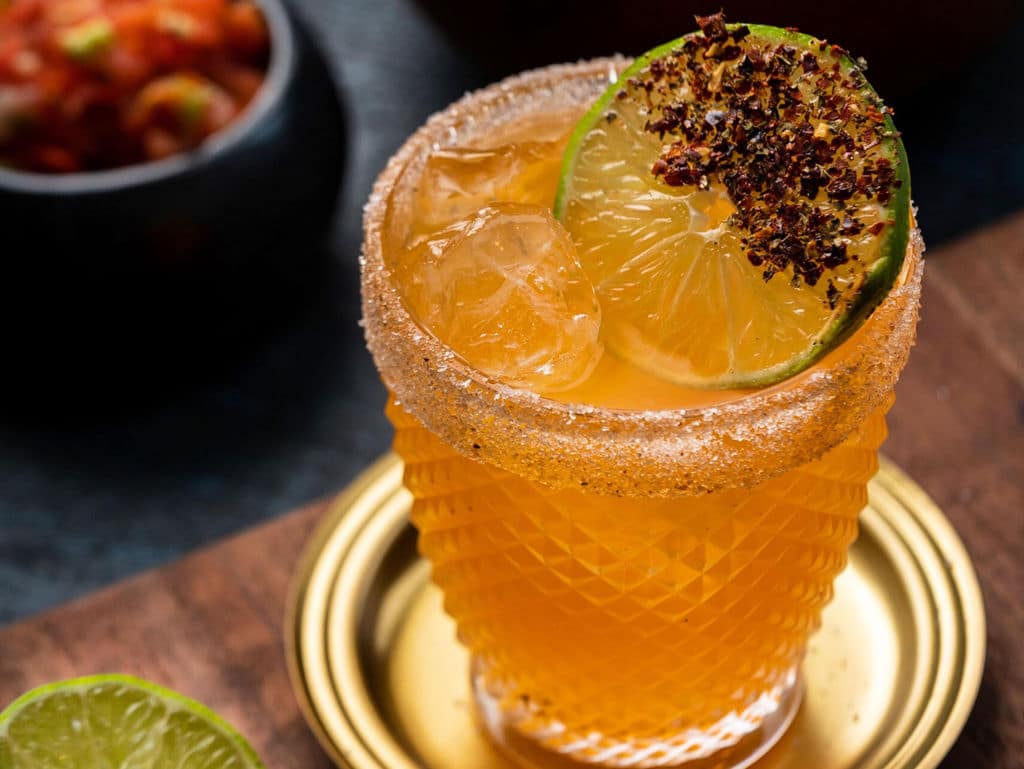 Spicy Carrot margarita