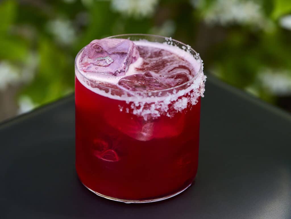 The Hibiscus Margarita from the Susona Bodrum hotel in Turkey.